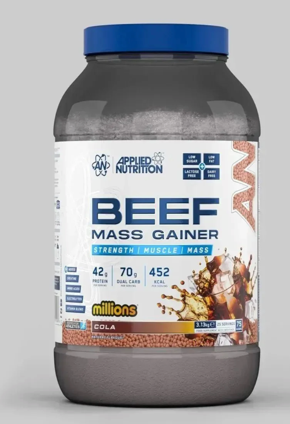 Beef Mass Gainer 3.13kg - Applied Nutrition (Cola Millions)