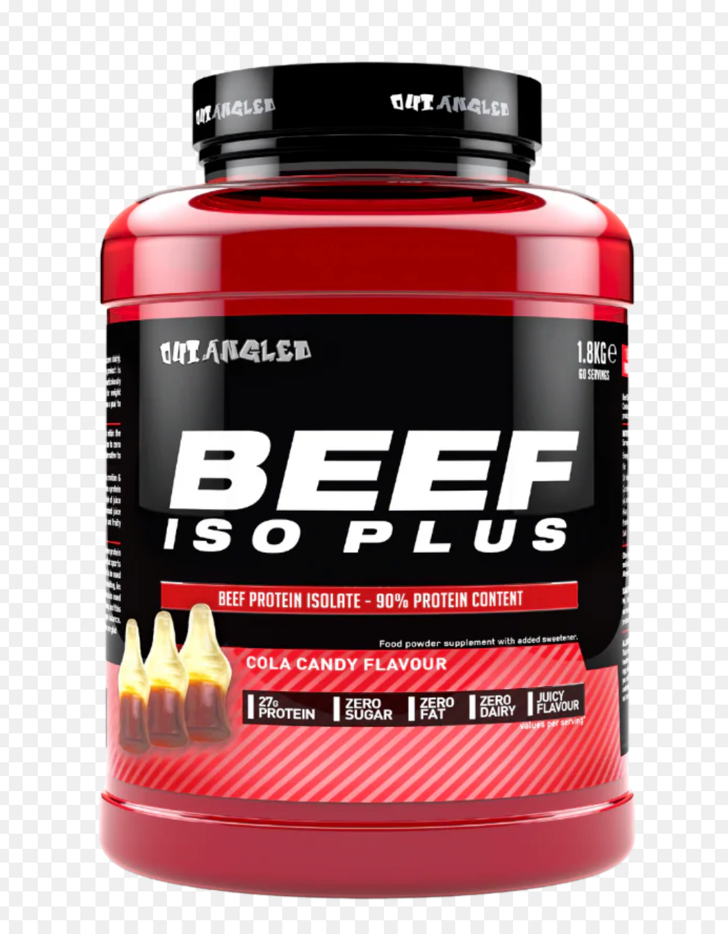 Outangled Beef Iso Plus 1.8kg Cola Candy