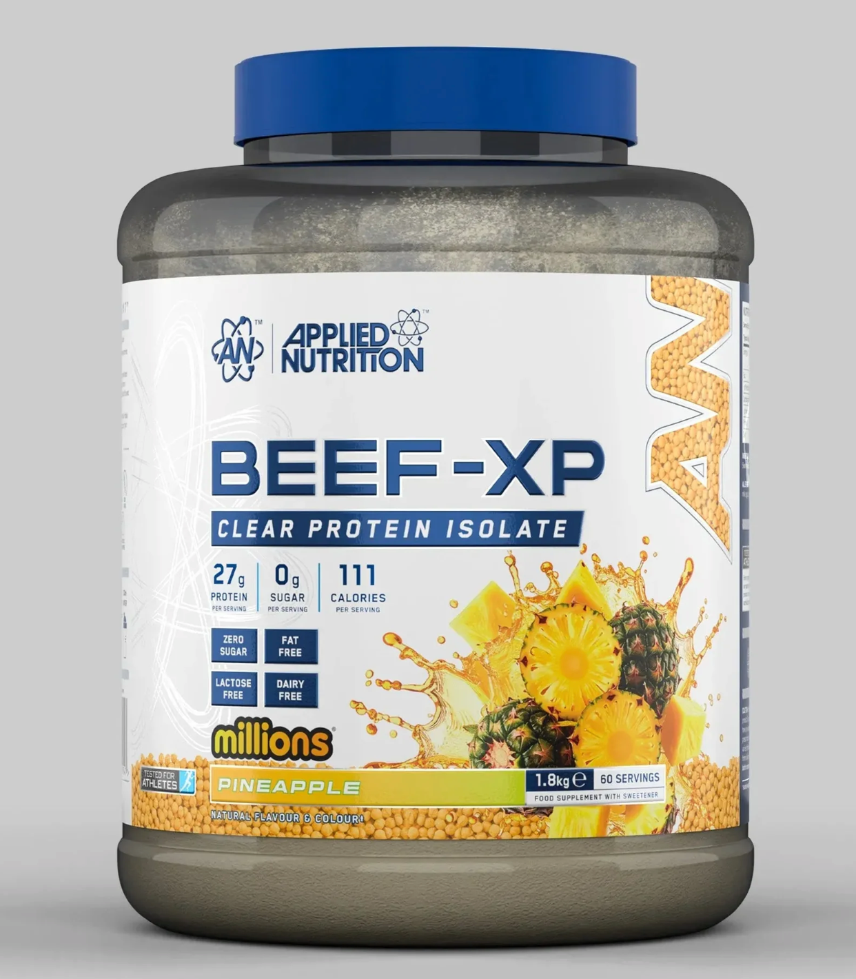 Beef Protein Isolate 1.8kg - Applied Nutrition (Pineapple Millions)