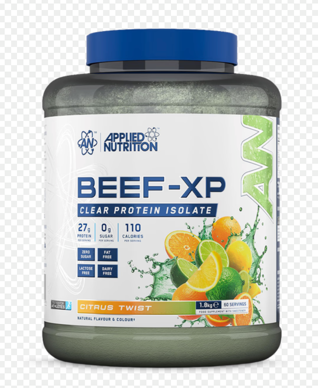 Beef Protein Isolate 1.8kg - Applied Nutrition (Citrus Twist)