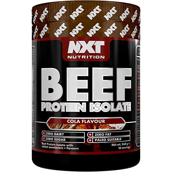 NXT Nutrition Beef Protein Isolate Powder 540g Cola – BeefProtein.co.uk