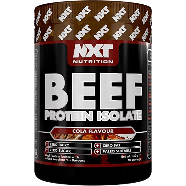 NXT Nutrition Beef Protein Isolate Powder 540g Cola