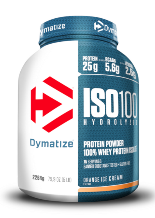 Dymatize Iso 100 - 2kg - Orange Ice Cream