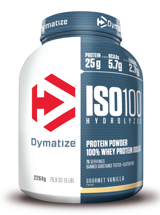 Dymatize Iso 100 HYDROLYZED 2.27Kg - Vanilla