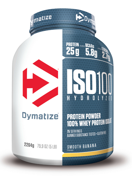 Dymatize Iso 100 HYDROLYZED 2.27Kg - Banana