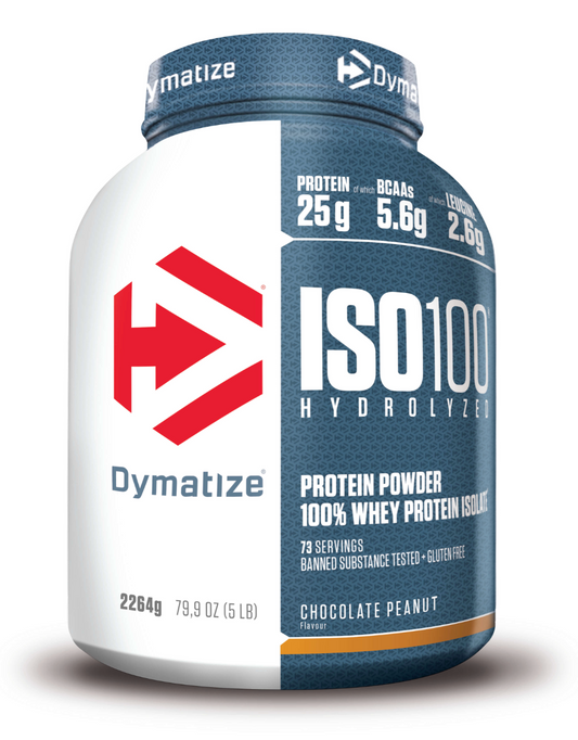 Dymatize Iso 100 HYDROLYZED 2.27Kg - Chocolate Peanut Butter