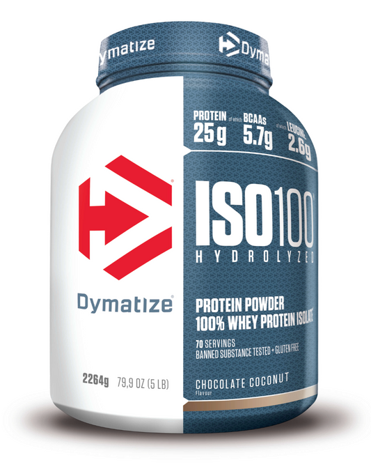 Dymatize Iso 100 HYDROLYZED 2.27Kg - Chocolate Coconut