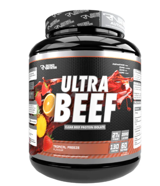 Beef Protein Isolate 2.04kg - Refined Nutrition (Tropical Freeze)