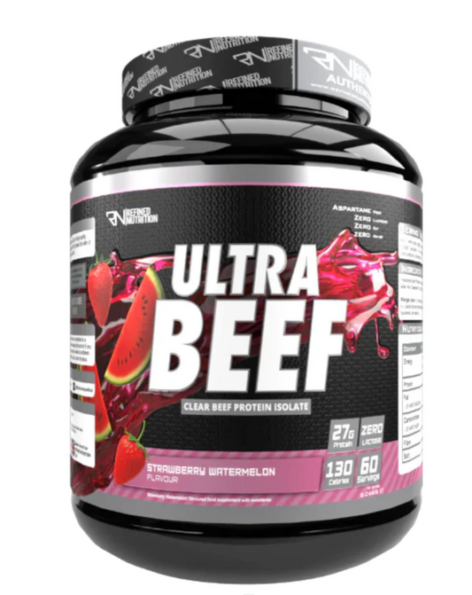 Beef Protein Isolate 2.04kg - Refined Nutrition (Strawberry Watermelon)