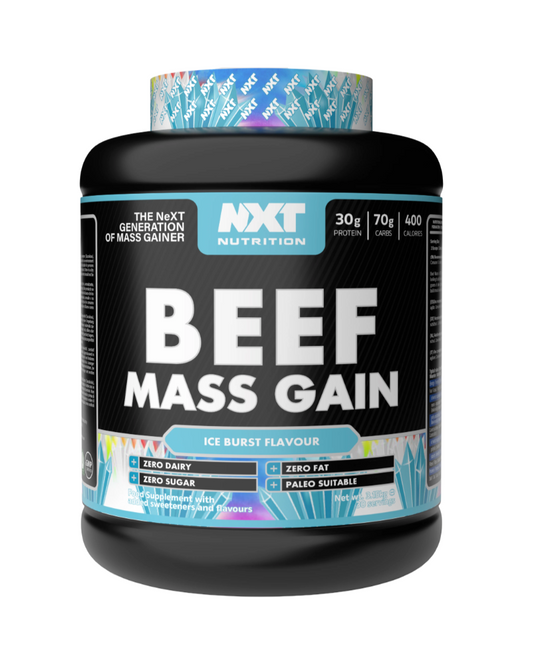 NXT Nutrition Beef Mass Gain 3.15kg Ice Blast