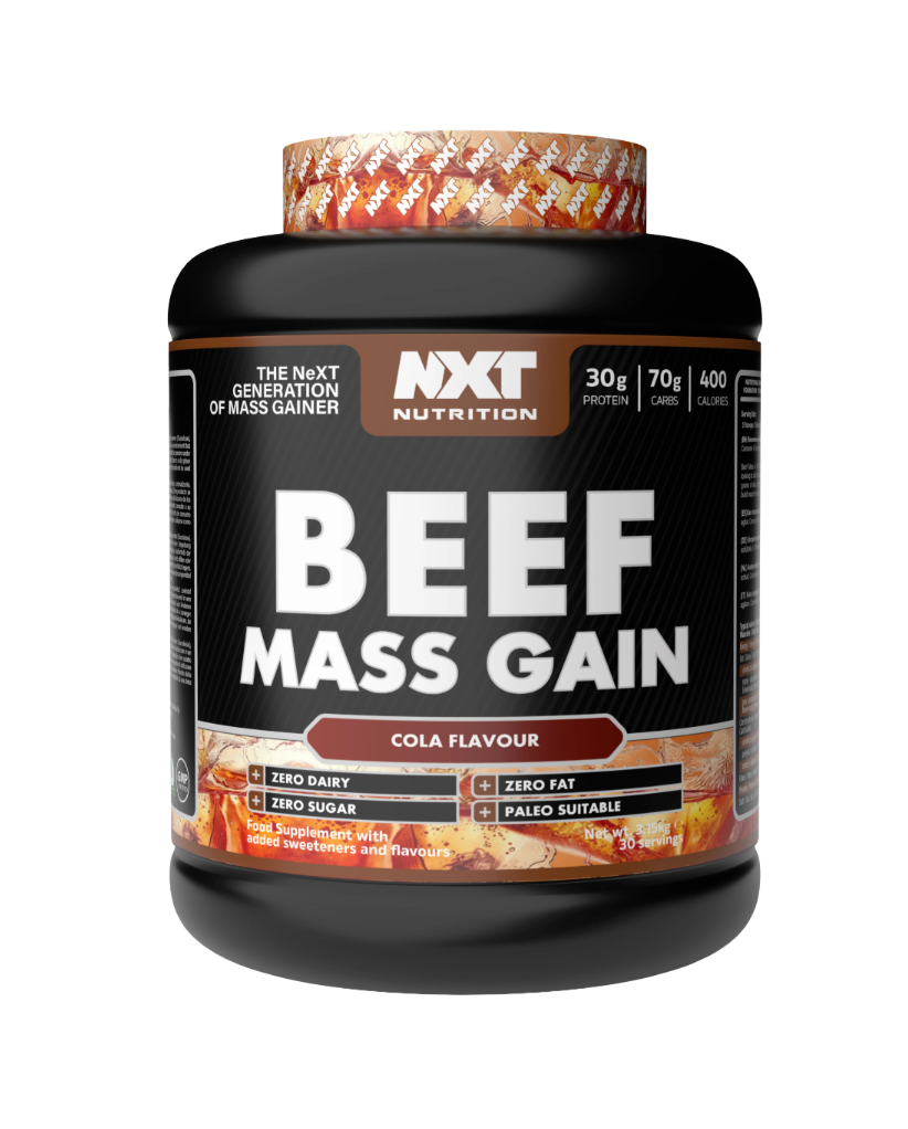 NXT Nutrition Beef Mass Gain 3.15kg Cola
