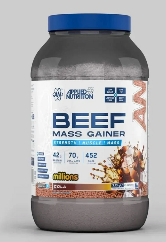 Beef Mass Gainer 3.13kg - Applied Nutrition (Cola Millions)