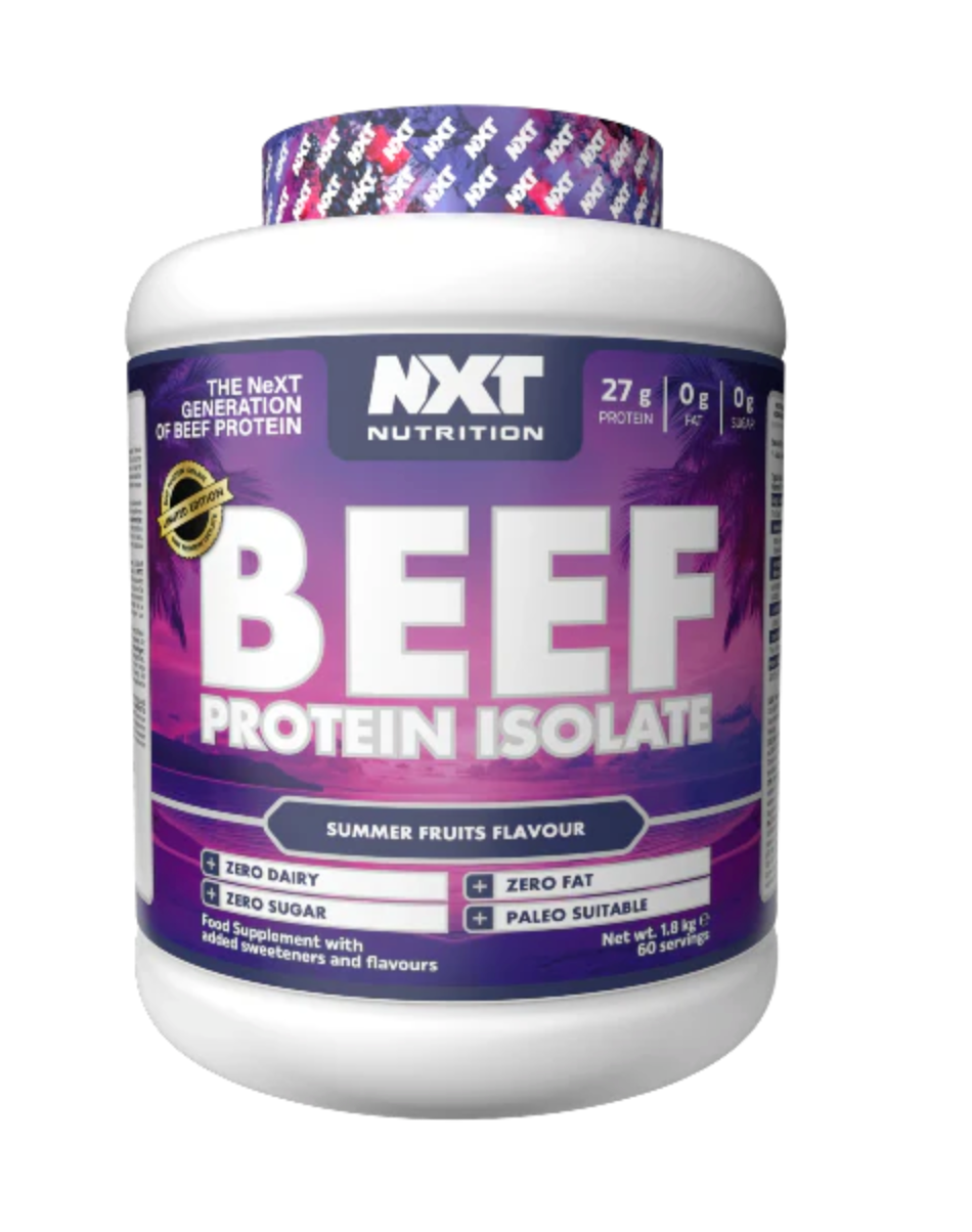 Beef Protein Isolate 1.8kg - NXT Nutrition (Summer Fruits)