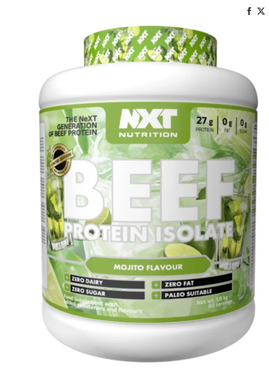 Beef Protein Isolate 1.8kg - NXT Nutrition (Mojito)