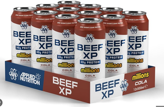 Beef Protein RTD 12x500ml - Applied Nutrition (Millions Cola)